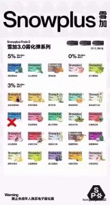雪加SNOWPLUS Pro口味测评(雪加SNOW烟弹哪个口味好抽?)-电子烟品牌排行榜网