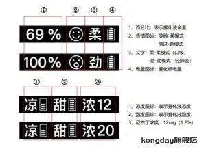MOTI魔笛pro屏幕显示都代表什么含义?(MOTI魔笛pro屏幕显示MEGA是什么意思?)-电子烟品牌排行榜网